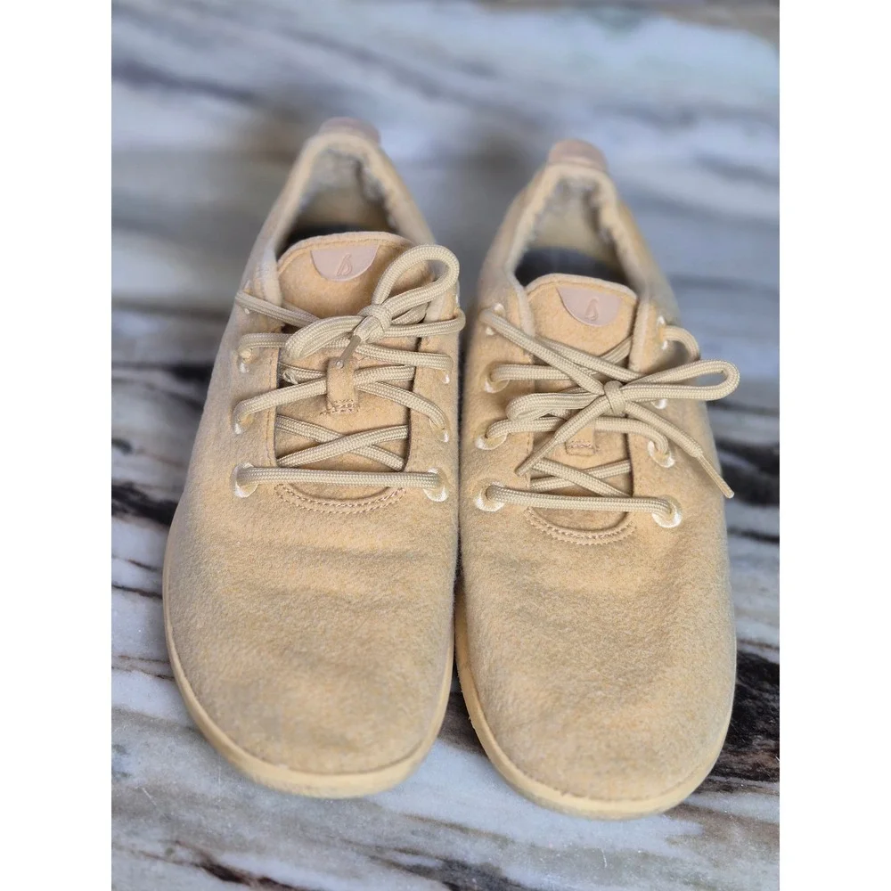 Allbirds Mens Wool‎ Runner Yellow Merino Wool Sneakers Size 12